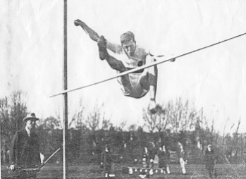 John Pendlebury, High Jump in 1926. Copyright: The British School at Athens